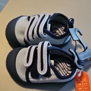 Wonder Nation Kids Navy and Gray Shoes